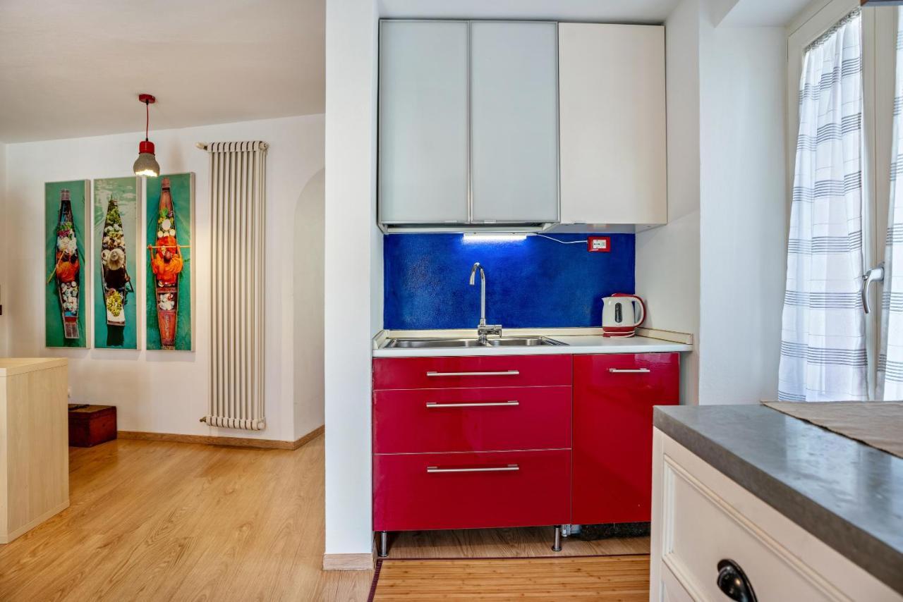 Apartmán Balconi Rossi Borgo Valsugana Exteriér fotografie